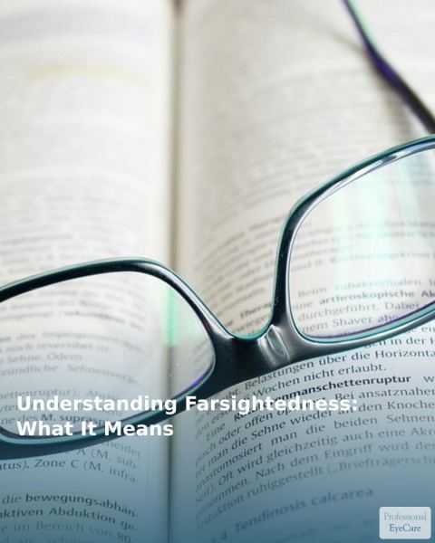 Published post: Understanding farsightedness: what it means
