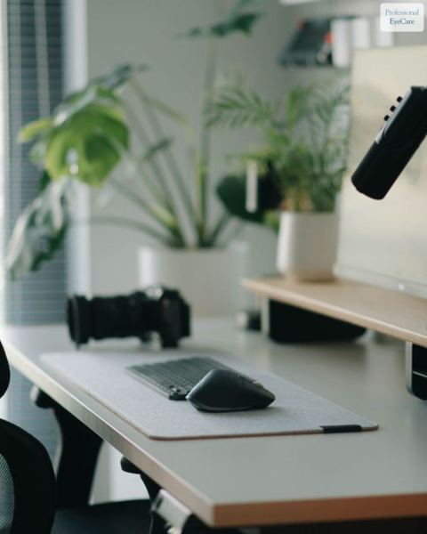 Published post: Creating a comfortable workspace to reduce eye strain