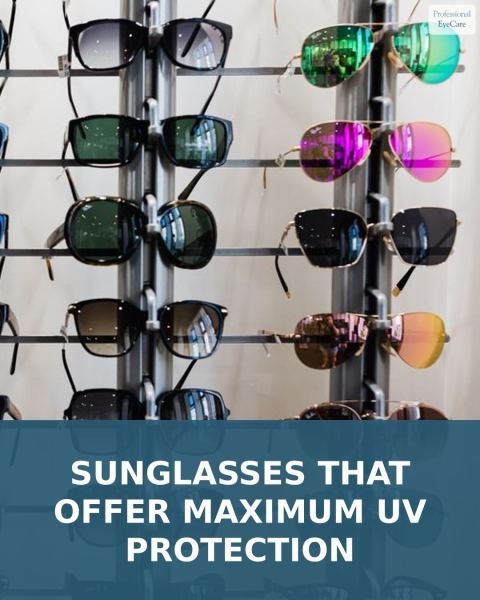 Published post: Sunglasses that offer maximum UV protection