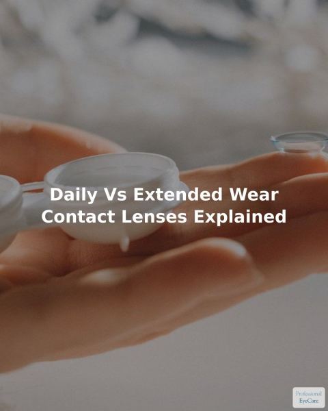 Published post: Daily vs extended wear contact lenses explained